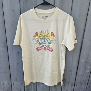 New Era Los Angeles Dodgers 100th Anniversary T-Shirt